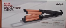 BaByliss W2447E Deep Waves Welleneisen, Schwarz/Bronze