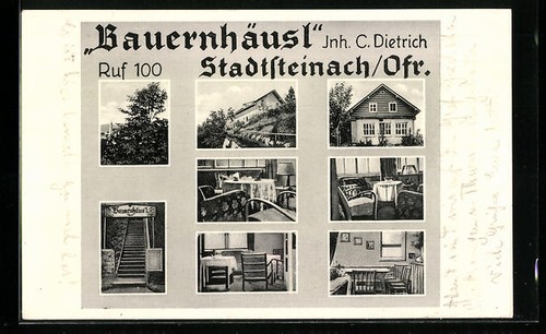 Stadtsteinach ofr das - ak, ofr.,