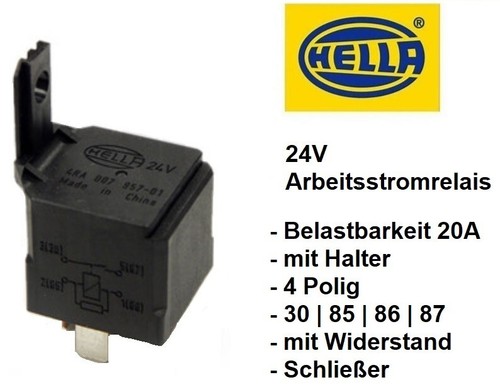 Hella arbeitsstrom relais - hella,