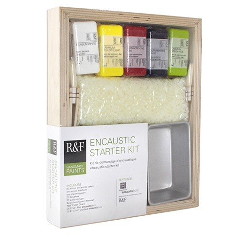 Enkaustik starter set mit - enkaustik,