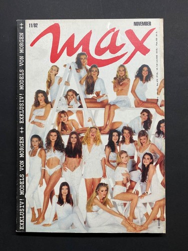 Max zeitschrift 1992 models - max, 11/1992
