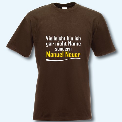 Shirt vielleicht bin ich gar - t-shirt,