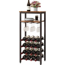 Weinregal 16 Flaschen Metall