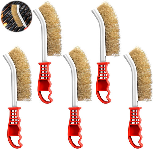 Messingbürste set stück - 5,