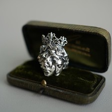 Statement medusa ring - ring, |