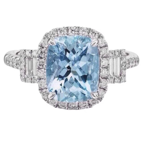 5ct natürlicher aquamarin - 4.5ct,