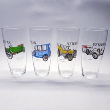 4 Biergläser Trinkgläser mit