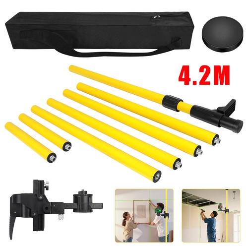 Laser teleskopstange - 4,2m, laser-teleskopstange