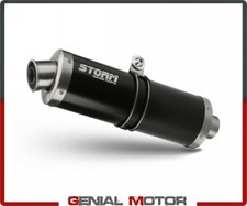 Auspuff Storm by Mivv Schalldampfer Oval Nero Suzuki Gsf 600 Bandit 1995 > 2004