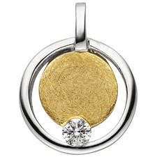 Runder anhänger 585 gold - 585,