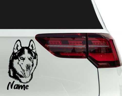 Aufkleber hund husky für - aufkleber,