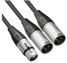 Xlr buchse auf - xlr-buchse, xlr-stecker