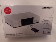 MEDION Unterbauradio, Küchenradio, Bluetooth, MD 43153, E66346, Fernbedienung
