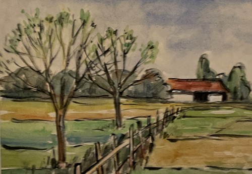 Frühling aquarell von richard - von,