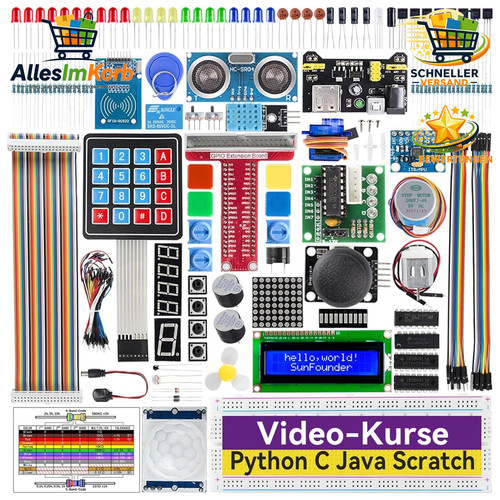 Starter kit für - raspberry, pi