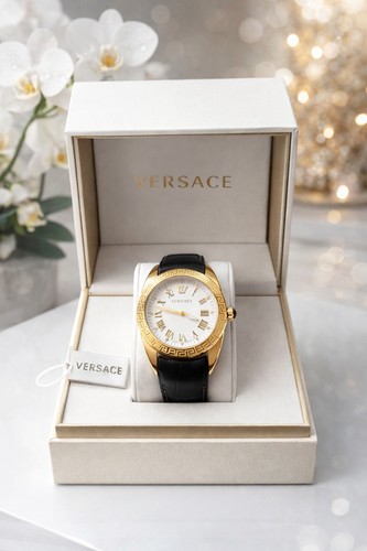 Versace herrenuhr greca gold - herrenuhr,