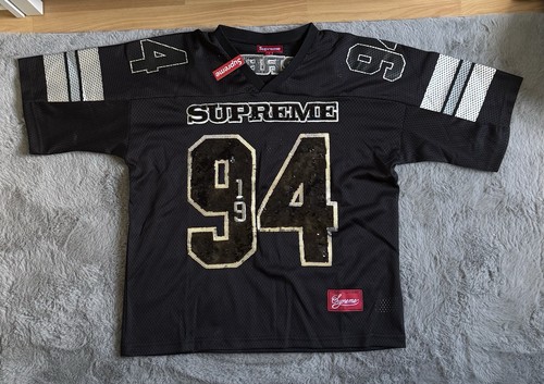 Supreme sequin football jersey - supreme,
