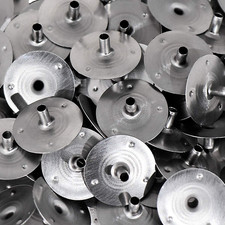 Teelichtdocht Metallfuß Ø 2 5mm Kerzendocht Standplättchen für Baumwolldocht