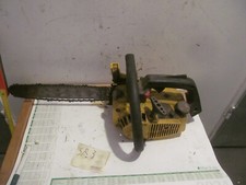 Benzin Motorsäge Kettensäge Bastlerteil teilespender McCulloch PowerMAC 310 Säge