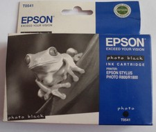 Original Epson T0541 Tinte photo black für Stylus Photo R800 R 1800 C13T054140 