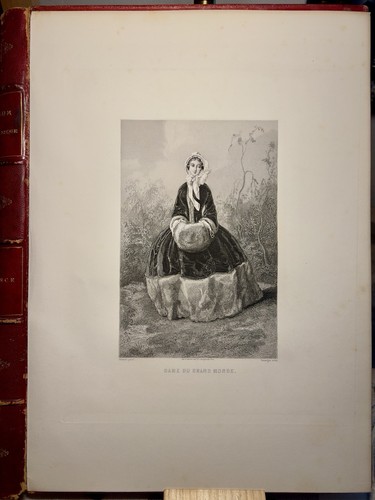Dame grand monde 1857 - dame,