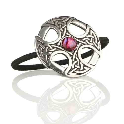 Celtic cross haargummi - cross,