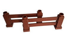 2 x LEGO® Duplo braune Zaunteile Absperrungen Bauernhof Pferdekoppel Zoo