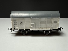 Spur H0 DDR DIETZEL Güterwagen gedeckt Tonnendach Kühlwagen DR Weiß TOP Zustand