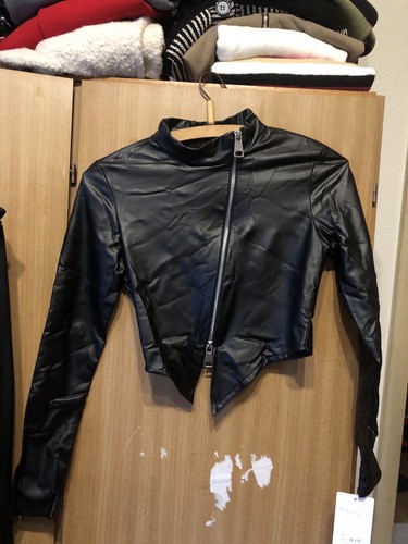 Leichte lederimitat jacke - leichte,