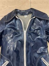 Retro Regenmantel Lackmantel