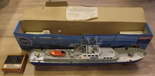 Polizeiboot Helgoland Carrera Structo mit Orginal Karton 90440