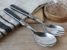 Chic antique salatbesteck - antique,