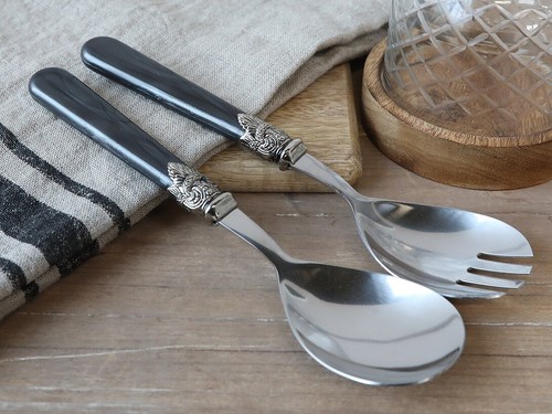 Chic antique salatbesteck - chic,