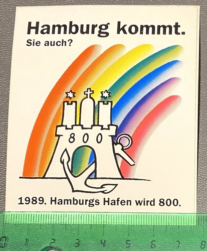 Aufkleber sticker hamburger - ,