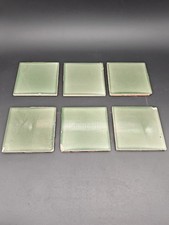 6x Jugendstil Keramikfliesen