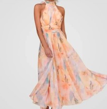Apricot Damenkleid