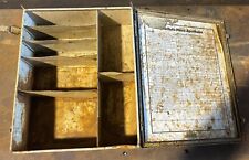 Alte Originale Wehrmacht 2.WK  Luftschutz Haus-Apotheke-Kasten WW2