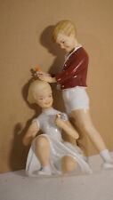 Wallendorf Porzellanfigur Brüderchen und Schwesterchen Modell-Nr 1812 handbemalt