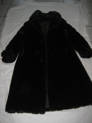 Vintage webpelz bodenlang - webpelz,