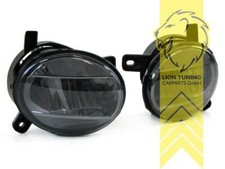 LED Nebelscheinwerfer für Audi A4 B8 8K A6 4F C6 Q5 8R Seat Exeo schwarz smoke