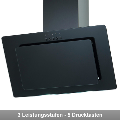 Dunstabzugshaube 60cm schwarz - dunstabzugshaube,