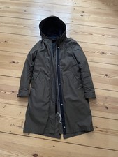 Zara Parka Trenchcoat Mantel Jacke Vintage Retro American Blogger Business 