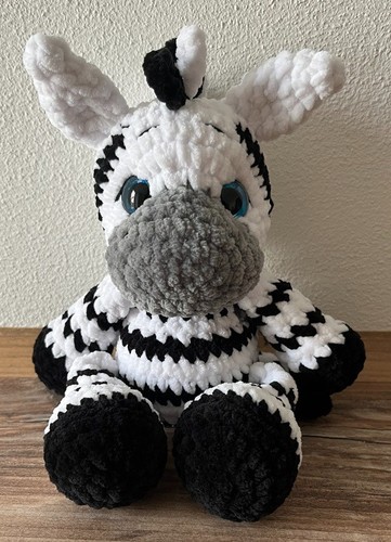 Süßes gehäkeltes zebra - süßes,