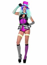 Neon Hutmacherin - Mad Hatter