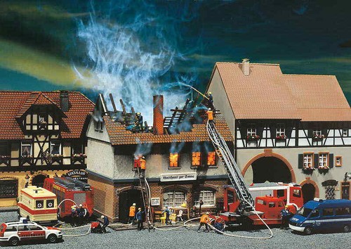 Faller 130429 brandruine - faller, h0