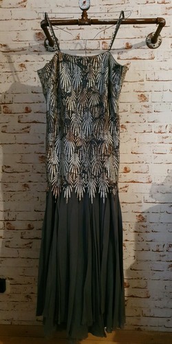 Haute couture abendkleid grau - haute,