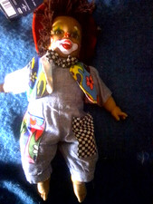 Clown Charakter Puppe rar