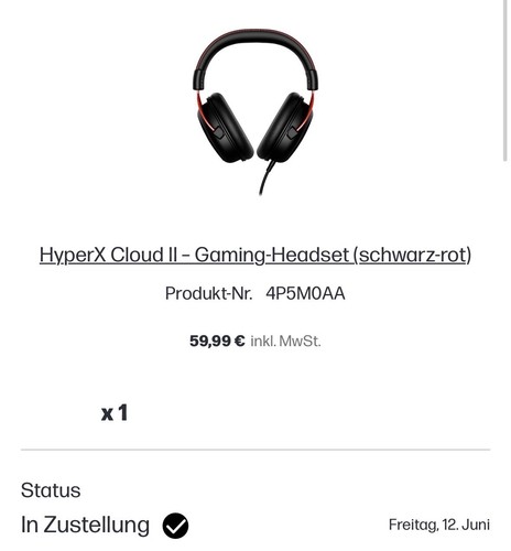 Hyper cloud headset gun - x,