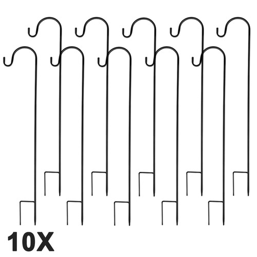 Schäferhaken schwarz 100cm - schäferhaken,