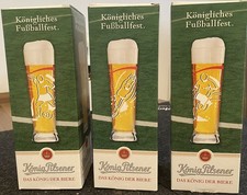 König pilsener glas fußball - könig,